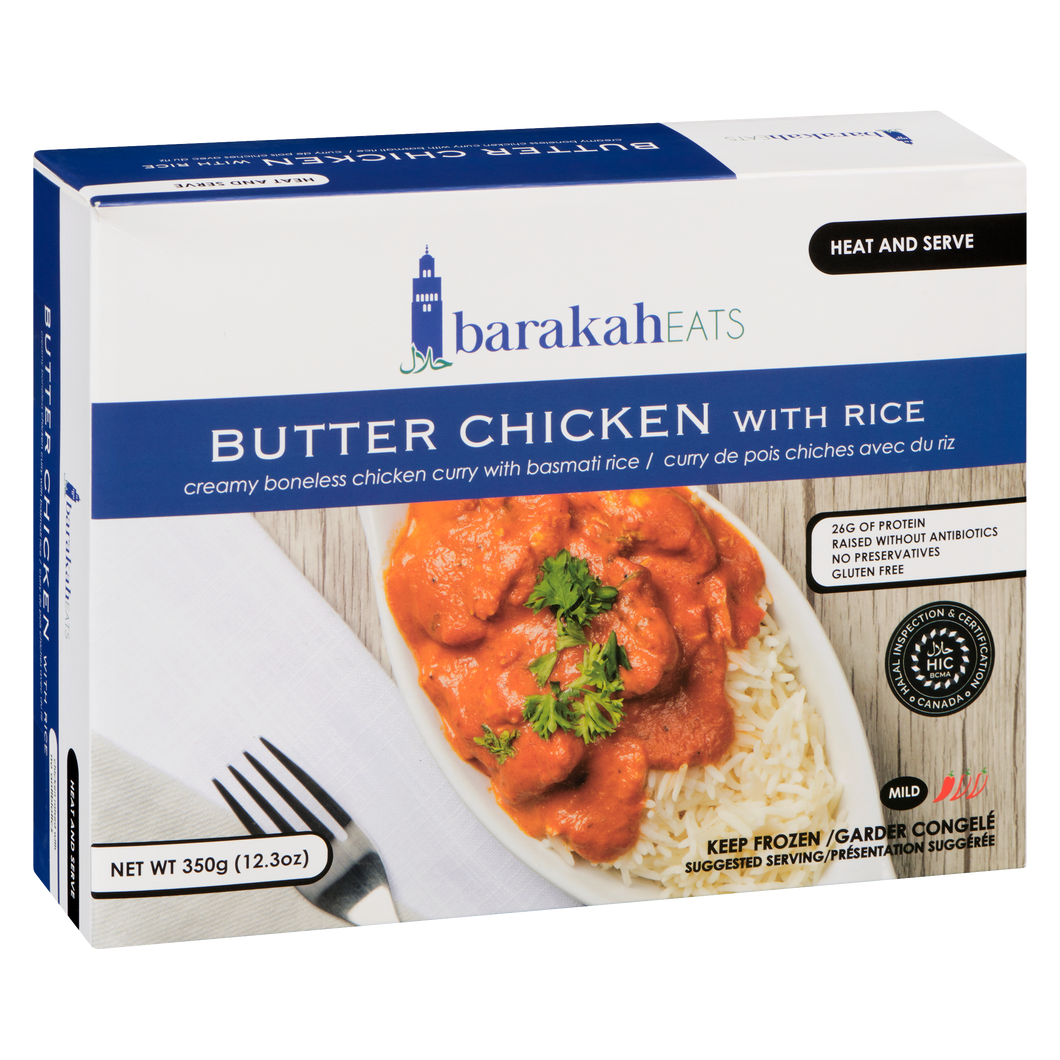 Butter Chicken With Rice