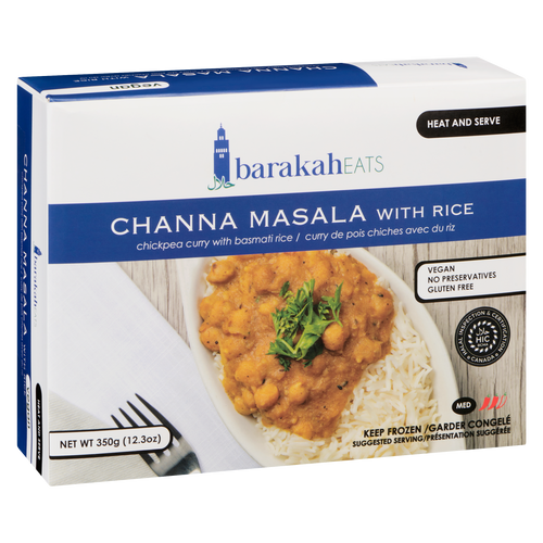 Channa Masala With Rice